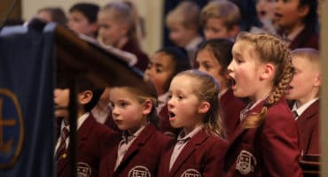 Caterham Prep School Carol Service 2019, held at Caterham United Reform Church, Caterham, Surrey,