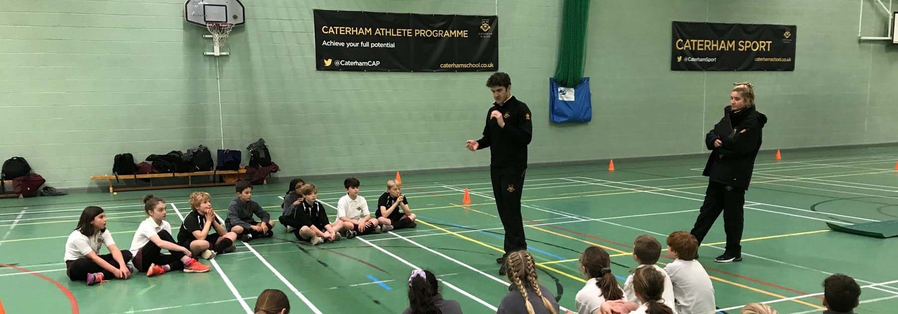 Caterham Athlete Programme Arrives at Prep