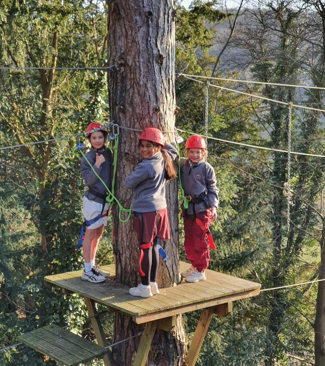 High Ropes Caterham STEM Cats on the High Ropes - Caterham Prep