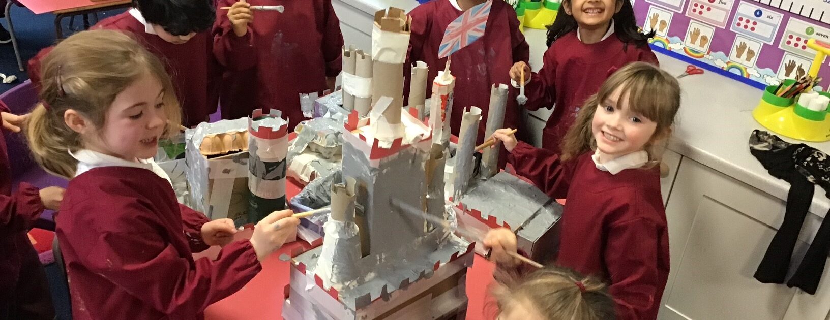 Castle Building Day in Year 1