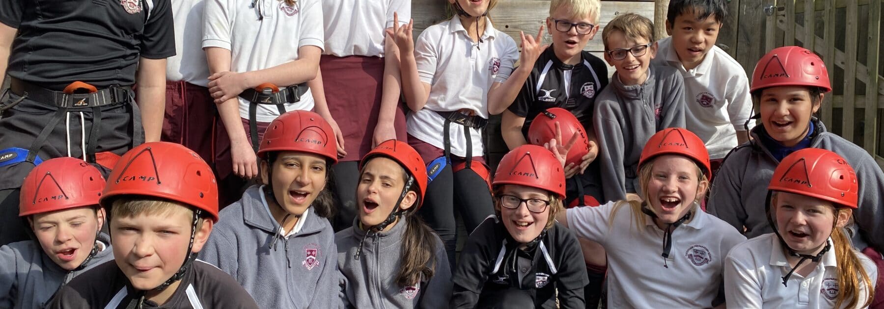 Wildcats Club reach new heights at the Climbing Wall