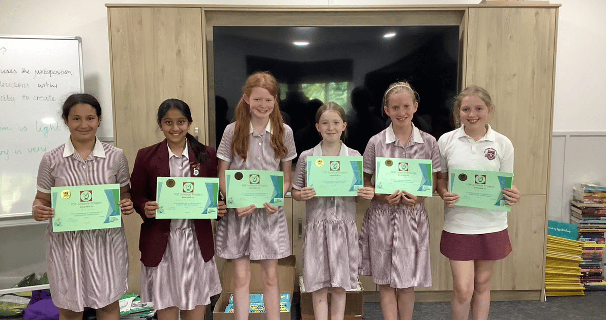 Year 6 Science Project Winners