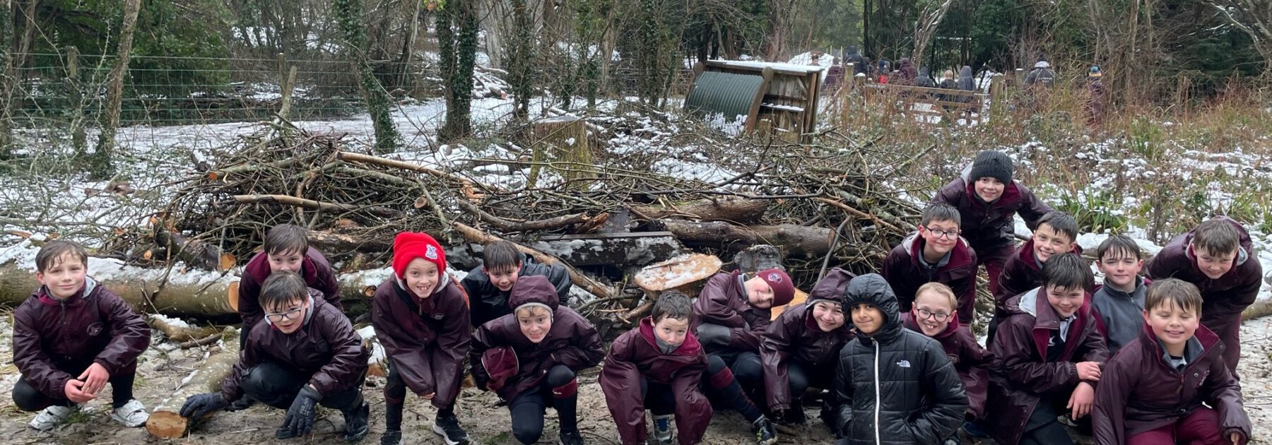 Tidy Up Time in the Outdoor Classroom