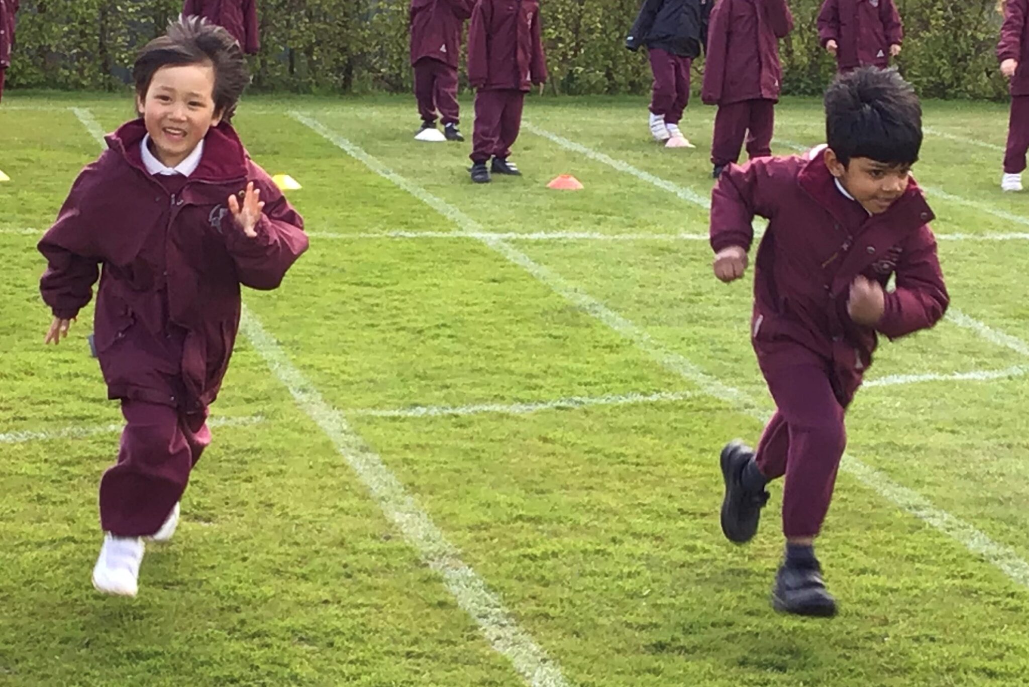 Reception Get to work on Track and Field skills Caterham Prep