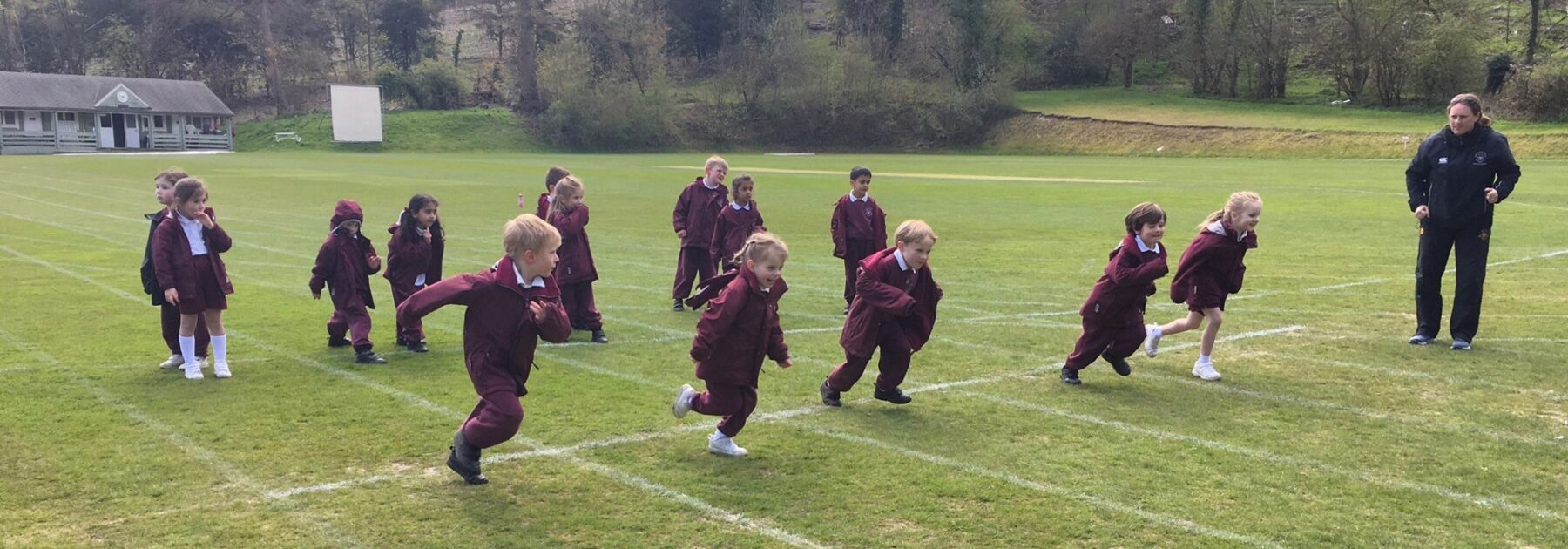 Reception Get to work on Track and Field skills