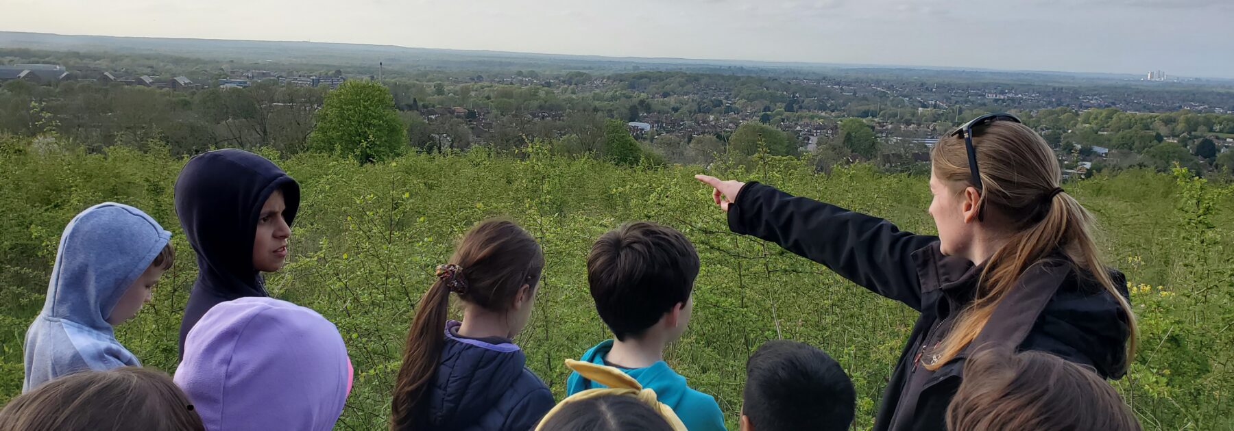 Hill Start to Henley Fort at Year 4 Residential