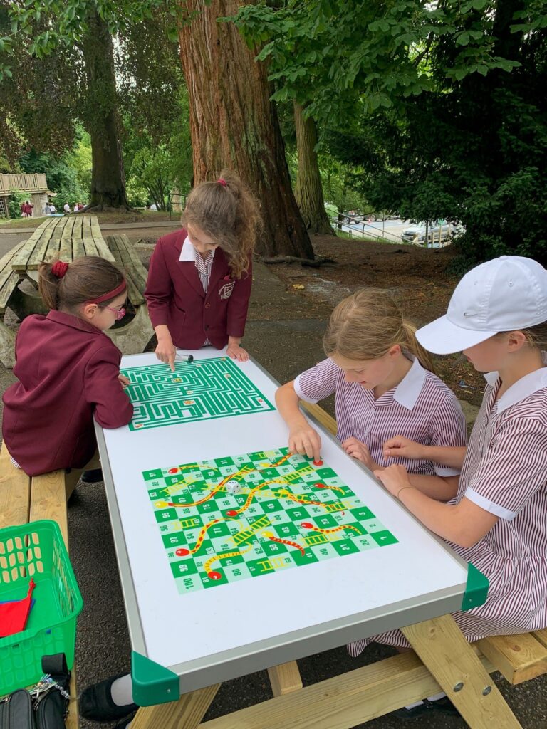 New Outdoor Games Tables from the PA! Caterham Prep