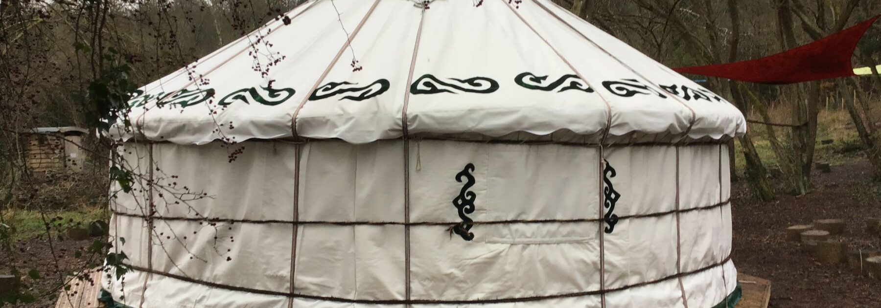 The Yurt is Up!