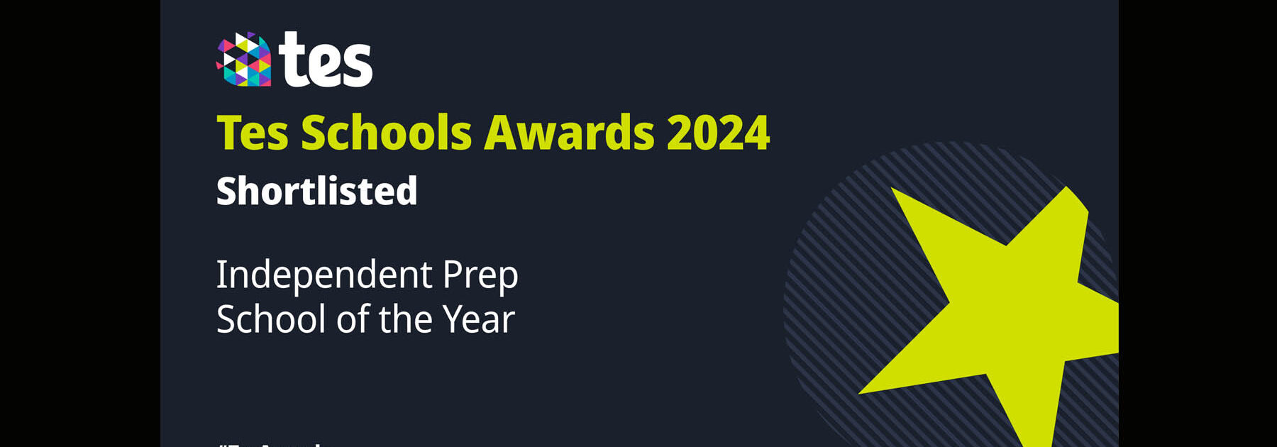 Tes Shortlist Caterham Prep as Best Independent Prep School