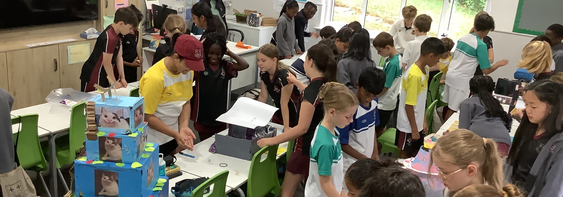 Building board games in Maths with Year 6!