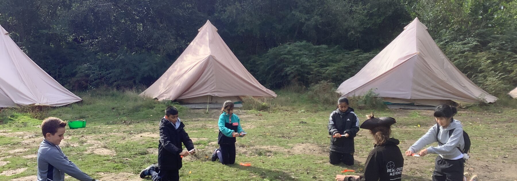 Adventure Day at Year 6 Bushcraft Trip!