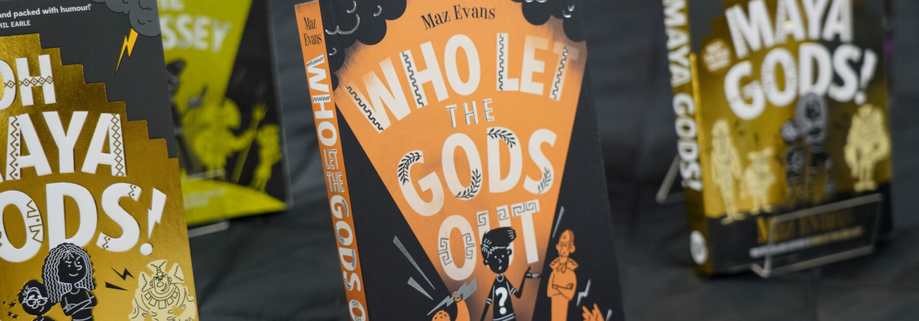 Turning Pages with Maz Evans